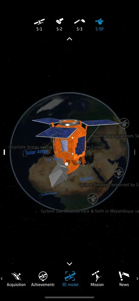 Copernicus Sentinel app screenshot 2